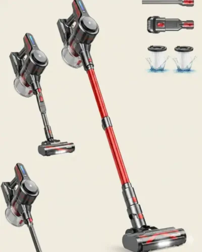 Cordless Stick Vacuum Cleaner with Powerful Suction Pet Hair