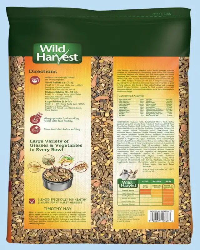 Wild Harvest Advanced Nutrition Diet X Adult Rabbits, 8 Lbs