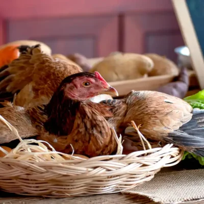 Going broody Hen decide to be a mother, A Heartwarming Look Into Life on the Animals Farm
